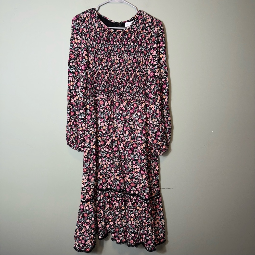 Lost + Wander Women’s Vineyard’s‎ in The Valley long Sleeve Midi Large Smocked